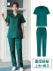 女 墨绿色 短袖（套装）纯棉