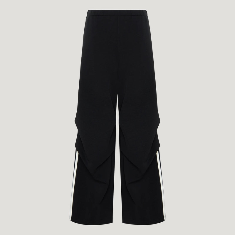 Authentic Adidas Women's Paratrooper Pants with Three Stripes, Woven, Comfortable, Trendy, Casual Long Pants Kz4189