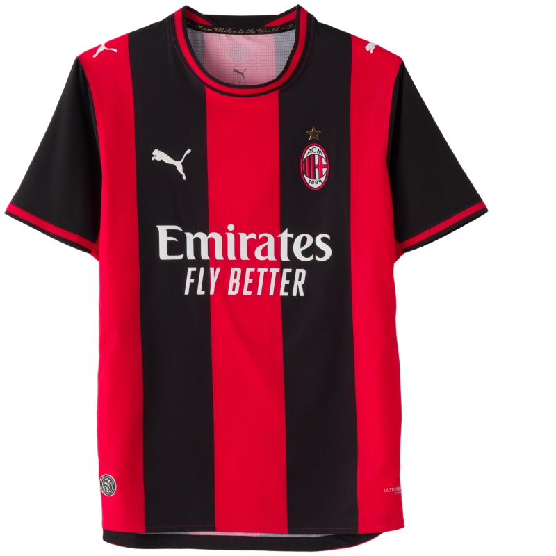 Puma Men's Football 25/26 Season Ac Milan Away Fan Edition Short Sleeve Jersey 784120 784323 Puma Men's Football 25/26 Season Ac Milan Away Fan Edition Short Sleeve Jersey 784120 784323