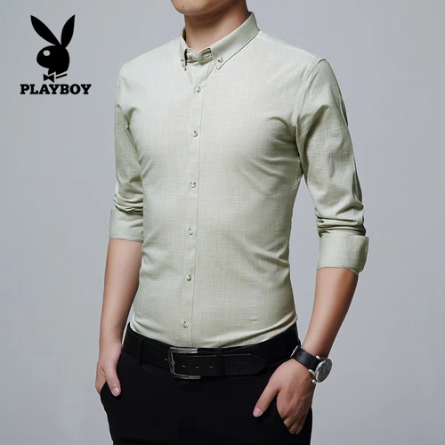 Playboy, весенняя тонкая рубашка для отдыха