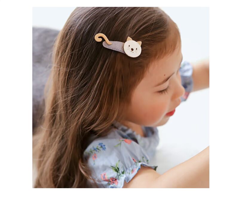 Tuổi thơ mạnh mẽ của trẻ em tiara kẹp tóc bé dễ thương hoạt hình kẹp tóc clip clip clip cô gái tóc phụ kiện bangs clip buộc tóc scrunchies