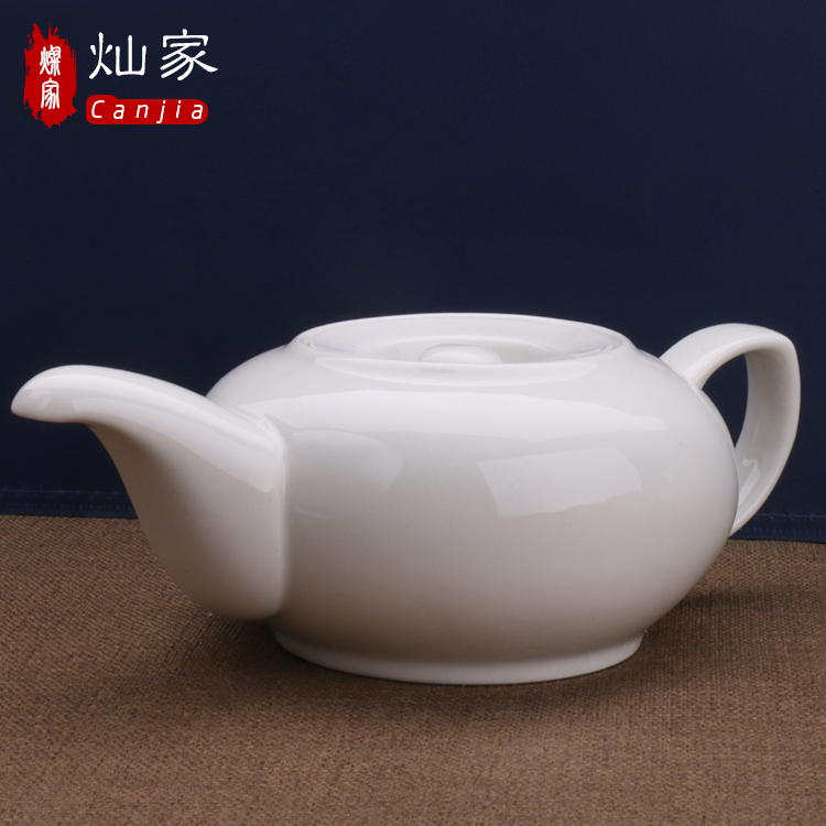 Can is home curved expressions using pot of ceramic white coffee pot cool creative teapots European ceramic pot, kettle hotel household utensils