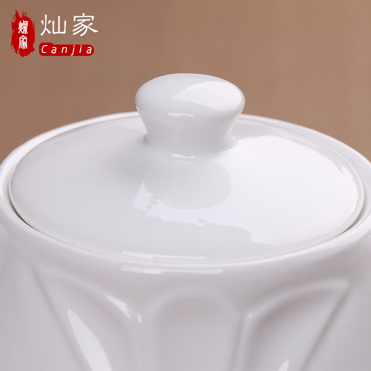 The downtown home yulan pot of lead - free pure white coffee pot cool creative teapots European ceramic pot, kettle hotel household utensils