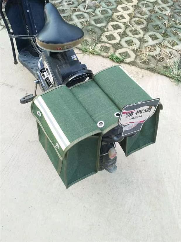 Xe máy dày đặc takeaway lớn 尾 包 包 包 包 - Xe máy Rider thiết bị phụ kiện bảo vệ đầu gối
