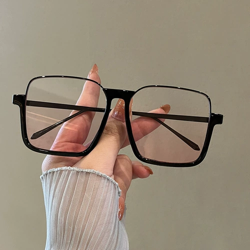 Ретро солнцезащитные очки, квадратные румяна, популярно в интернете, по фигуре, изысканный стиль