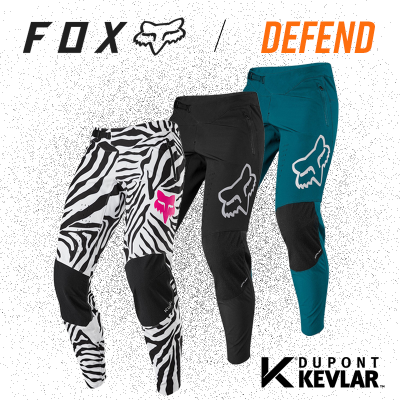 New American FOX defend kevlar teen mountaineer cross-country ride wear-resistant pants