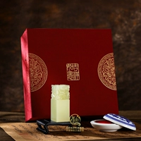 Комплект из нефрита, красная подарочная коробка, чернильная подушечка