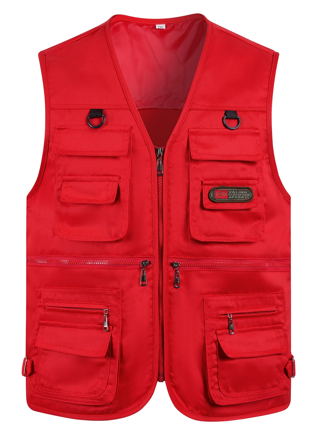 Осенний туристический жилет для мужчины среднего возраста, V-образный вырез