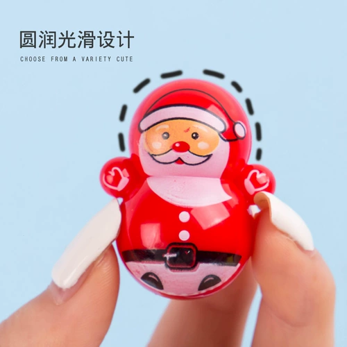 Мультяшная милая маленькая настольная неваляшка, игрушка, популярно в интернете