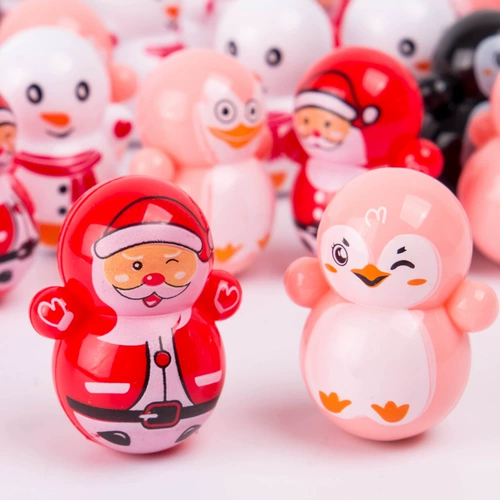 Мультяшная милая маленькая настольная неваляшка, игрушка, популярно в интернете