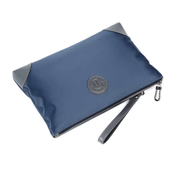 新款手包男帆布休闲大容量手拿夹包牛津布尼龙信封手抓包潮流男包