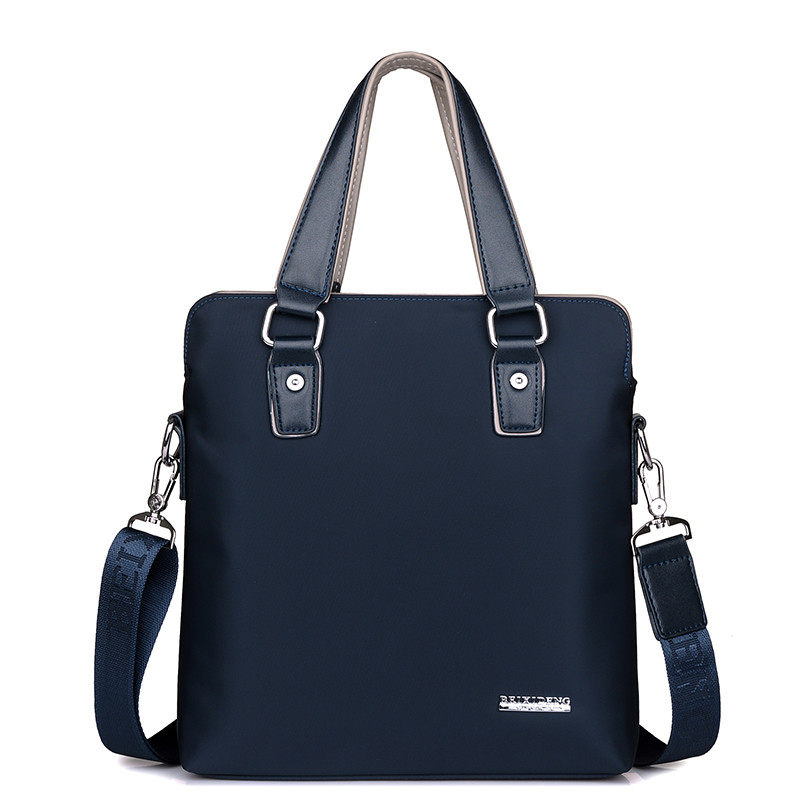Men Oxford Bunspun handbag Men's bag Nylon Canvas Casual Single Shoulder Bag Slanted Satchel Bag for Business Korean Edition