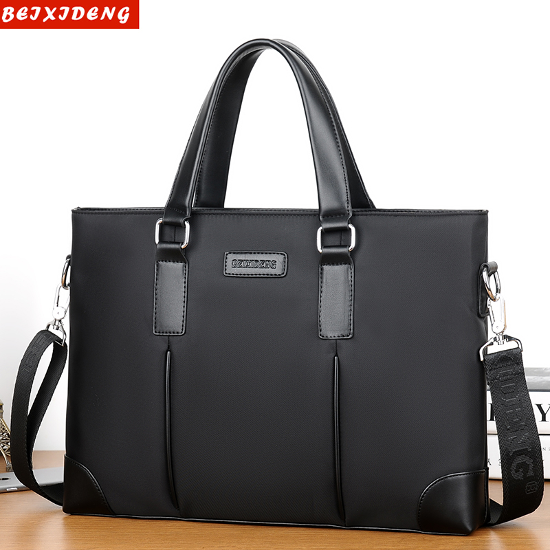 Male Bag Oxford Boumen Handbag Bag Business Casual Single Shoulder Sloped Satchel Bag for men's briefcase Yoko van Yoko