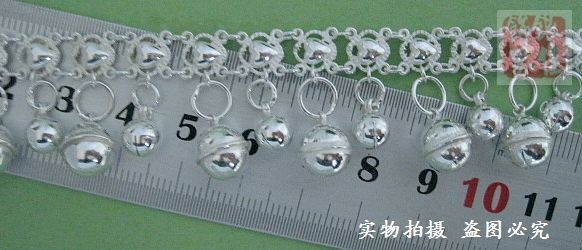 99 bông bạc hình trái tim kích thước vòng hoa chuông làm việc tốt với cá tính để gửi tặng mẹ nữ thần món quà sinh nhật lắc chân