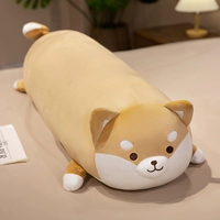 Длинный сиба-ину лежит