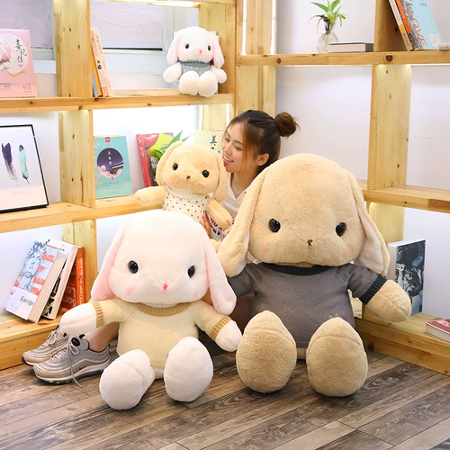 Плюшевый кролик, игрушка, милая тряпичная кукла, детская подушка для сна, Южная Корея, подарок на день рождения