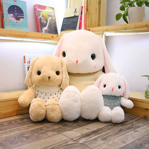 Плюшевый кролик, игрушка, милая тряпичная кукла, детская подушка для сна, Южная Корея, подарок на день рождения
