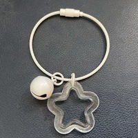 Проводное кольцо белая прозрачная модель