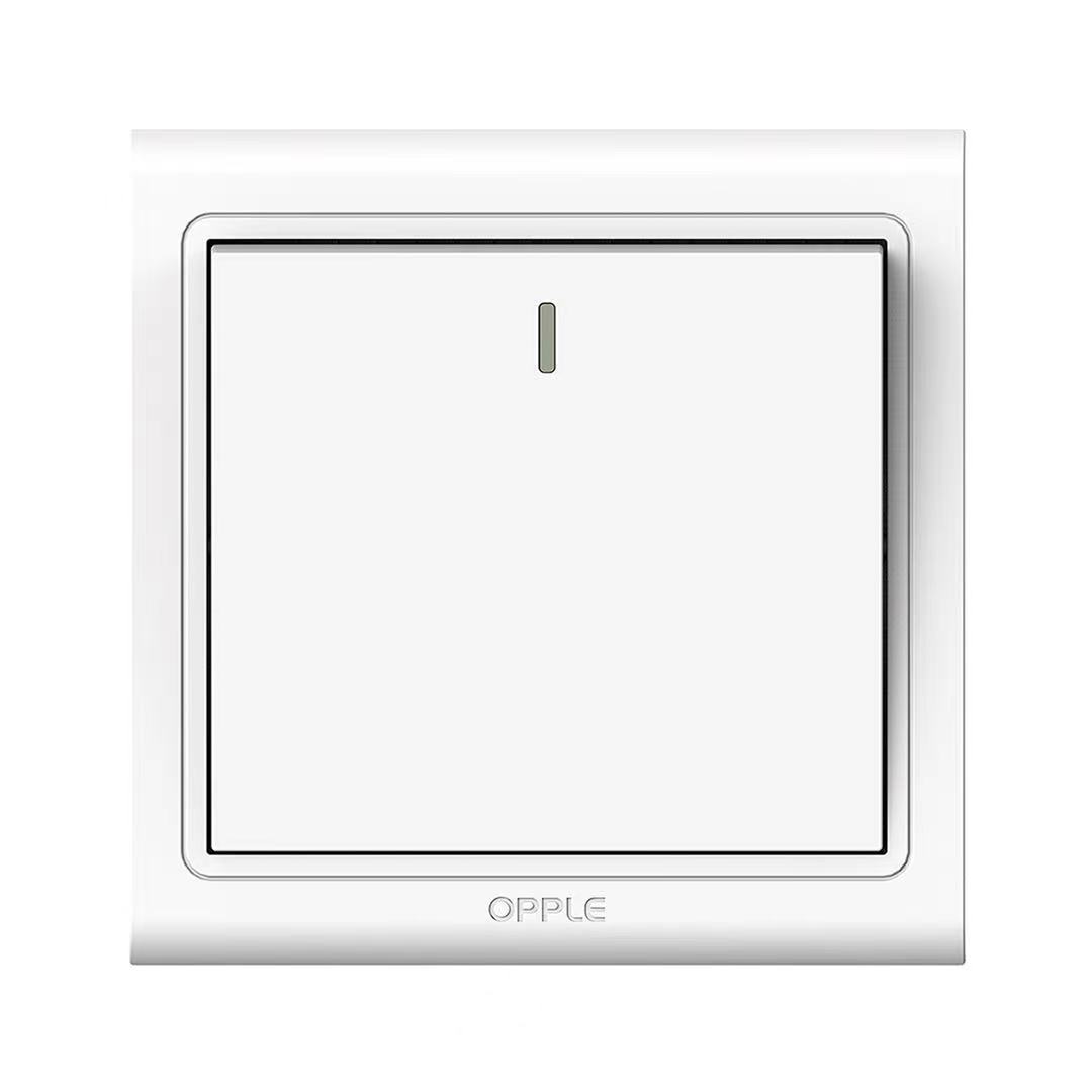 Aup W51 one open single control double cut open three open four open power switch panel wall home socket