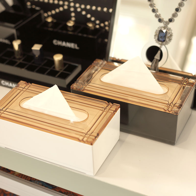 Taipu Japanese tissue box toilet paper box European style creative dining towel paper box minimalist living-room car home makeup table