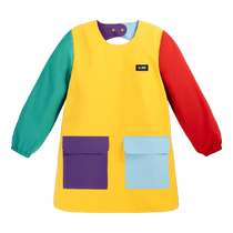 Nanny goose baby hood clothes baby anti-splashing water anti-dirty dining enclosure Anti-dressing long sleeves