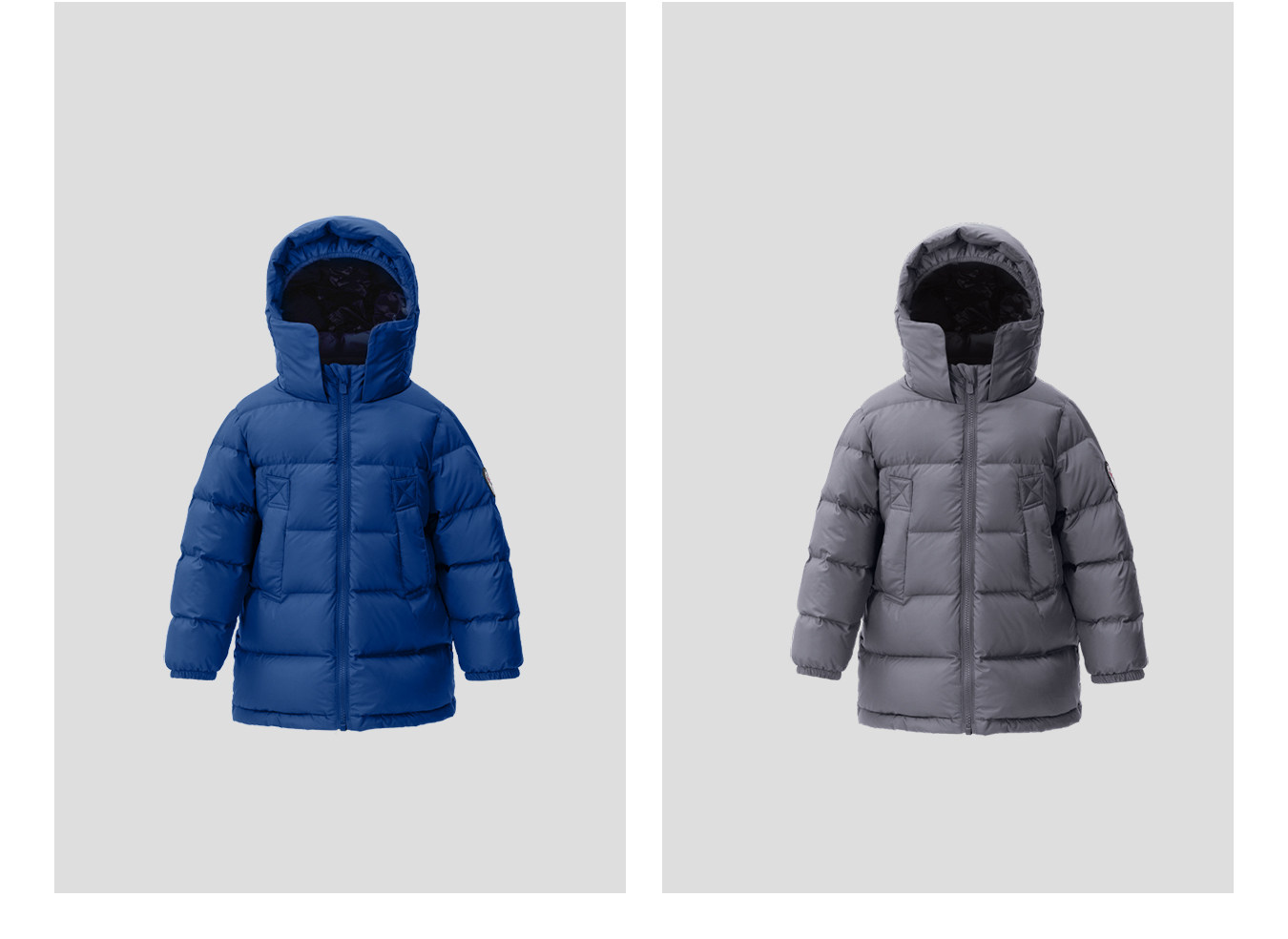 Nanny Goose Mid Length Long Length Face Care Thickened Children's down Jacket — 37