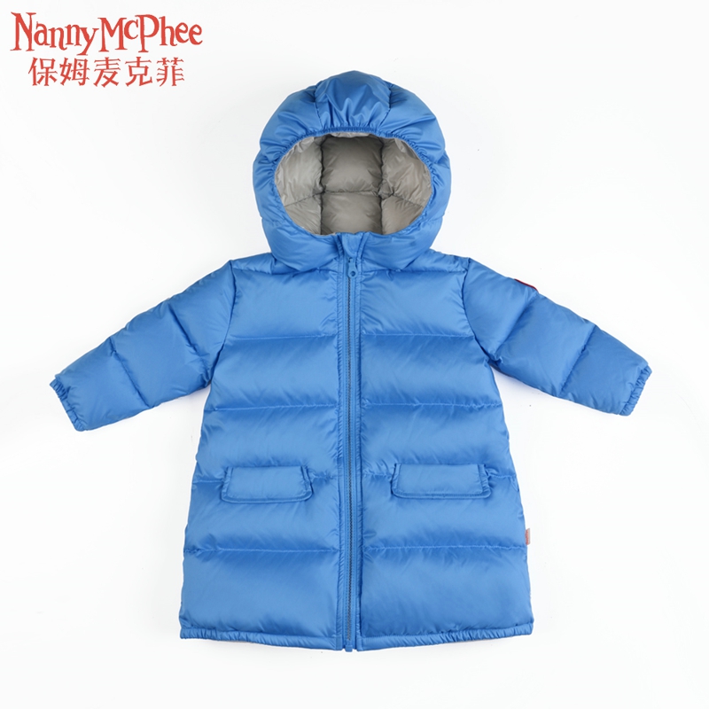 Xuống áo dài xuống áo khoác Nanny McPhee trẻ em nam và nữ dài xuống áo khoác bé Xuống Jacket.