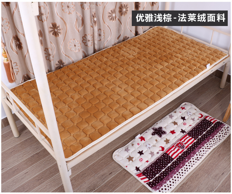 Tatami giường 褥 1.21.51.8m bunk sinh viên nệm 0.9 pad duy nhất là gấp đệm có thể giặt