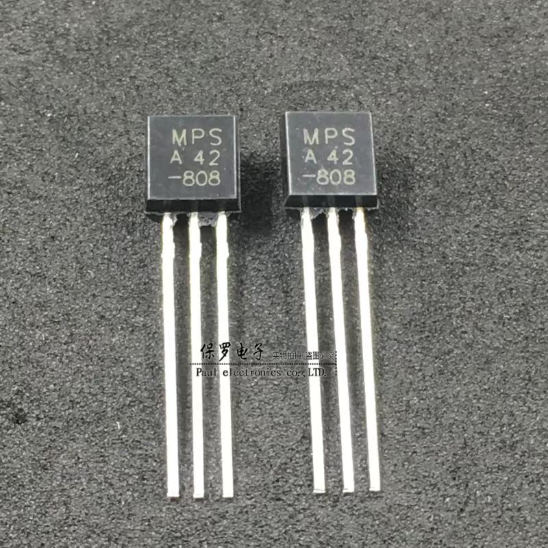 Power transistor MPSA42 A42 TO-92 in-line triode new original