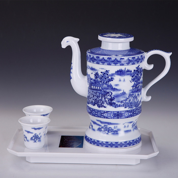 Jingdezhen Automatic Wine Automatic Pour Wine Jug Automatic Induction Wine Distributor White Wine Divider-Taobao