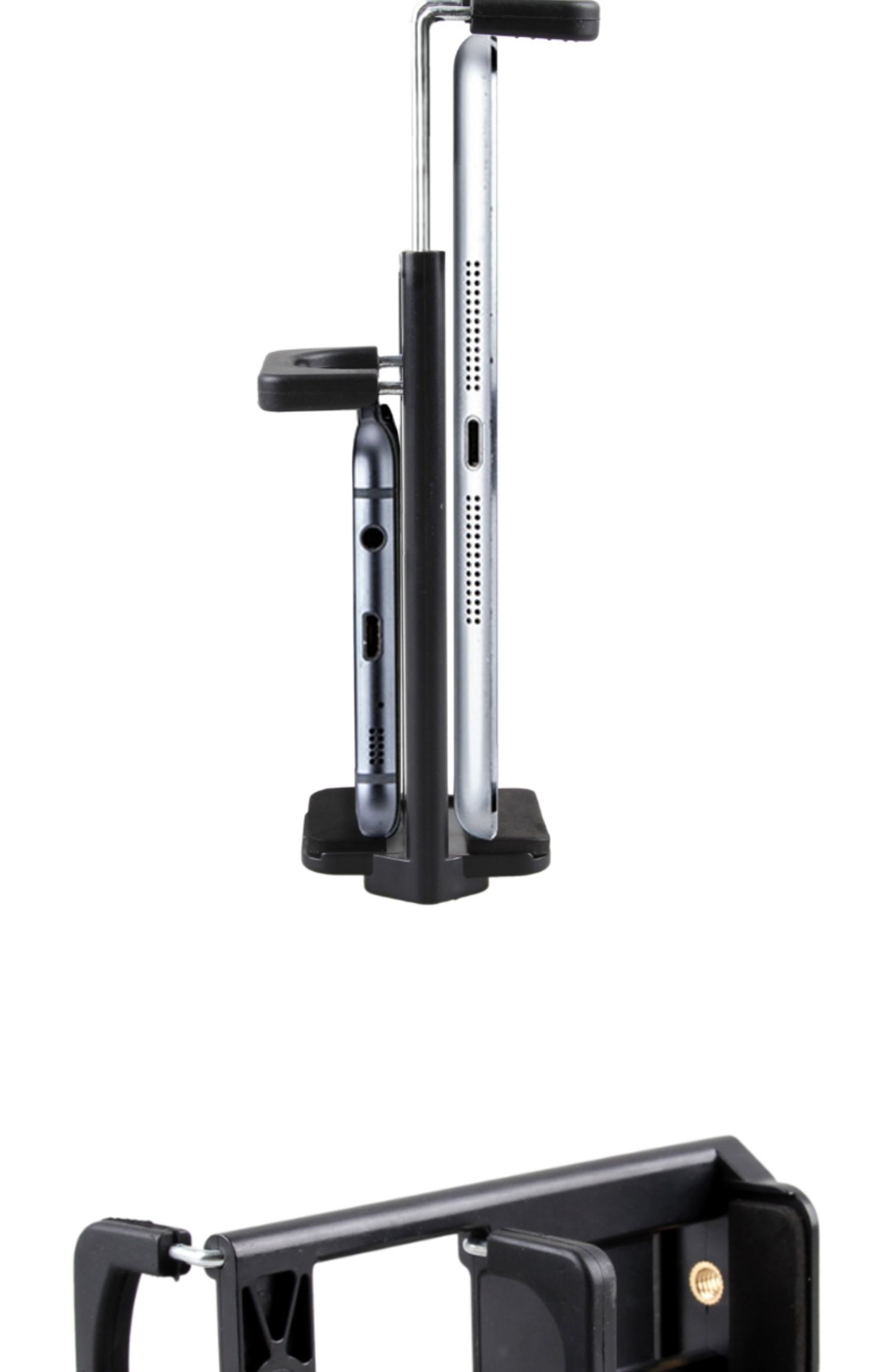 Điện thoại di động máy tính bảng thư mục máy tính ipad sử dụng kép clip chân máy phụ kiện hẹn giờ điện thoại di động máy tính điện thoại khung sống clip - Phụ kiện điện thoại di động ốp lưng xiaomi redmi note 10 pro