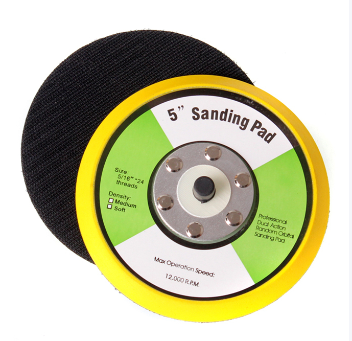 Pneumatic 5-inch sand paper depository with buckle sandpaper tray 125mm self-adhesive sandpaper disc pneumatic sandpaper machine special