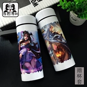 Vua vinh quang cốc nước trò chơi hoạt hình xung quanh Li Baifeng tìm kiếm phượng hoàng Zhao Yun Sun Wukong cốc cách nhiệt bằng thép không gỉ - Game Nhân vật liên quan