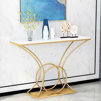 Nordic entry into the door aisle Multi-level partition Barrier Shelf Leaning on wall Narrow Shelf Floor Wall Cabinet Bar long table