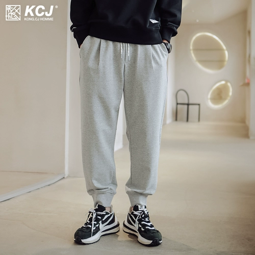 Мужские штаны, осенние, свободный крой, 2021 года