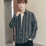 Трендовая рубашка для влюбленных, в корейском стиле, 2021 года, подходит для подростков