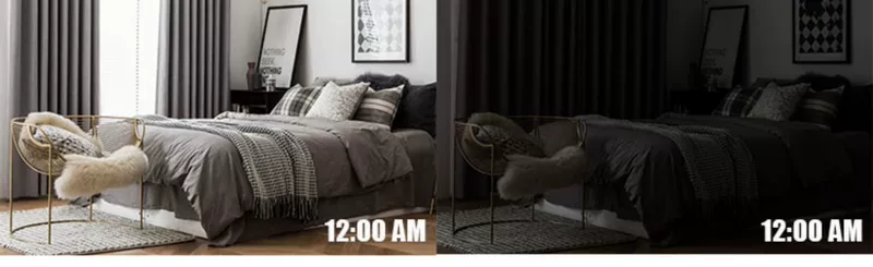 Rèm vải dày Bắc Âu phòng ngủ đơn giản phòng khách ban công cửa sổ bay cách âm bóng râm màu đỏ lắc âm thanh hoàng hôn - Phụ kiện rèm cửa