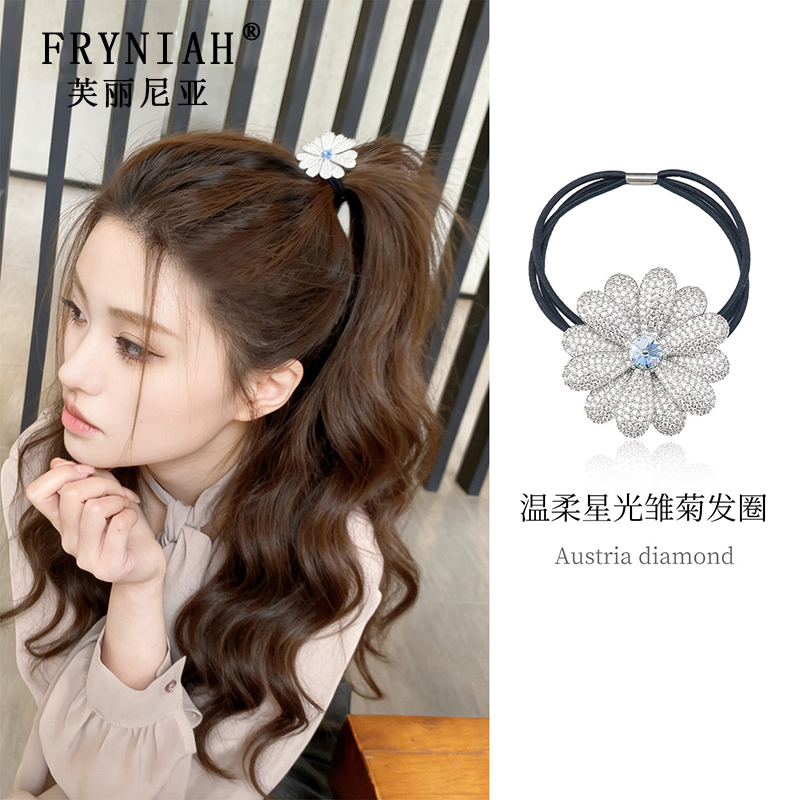 High-End Hair Ties and Hair Bands for Women, 2026 New Style, Versatile Ponytail Holders, Light Luxury, Elegant Ladylike Temperament, Age-Reducing Elastic Bands