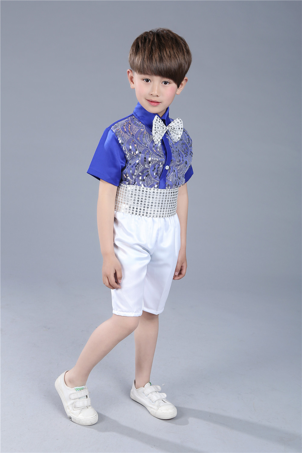 Ngày mới của trẻ em Trang phục cho trẻ em Mẫu giáo Khiêu vũ Váy cho bé gái Váy xòe trẻ em - Trang phục đồ bộ cho bé