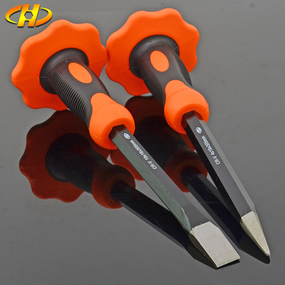 Huafeng Giant Arrow Masonry Chisel Fitter Feng Steel Chisel Tip Flat Alloy Steel Chisel Iron Professional Masonry Chisel Hammer