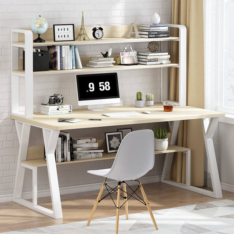Desk Bookshelf Group Full House With Bedroom Student Bookcase Computer Desk Integrated Desk Brief Learning Desk