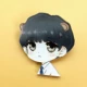 TFboys hoạt hình acrylic huy hiệu Harajuku trâm cài Wang Junkai Wang Yuan ba huy hiệu trâm nhỏ dễ thương