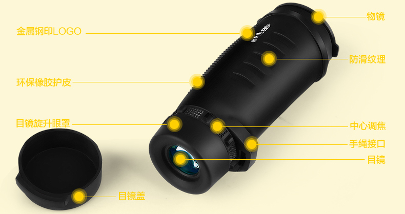 Xem thị kính lớn đi thẳng qua lỗ kính mắt kính viễn vọng siêu xa khoảng cách cực cao 10.000 mét để ngắm sao - Kính viễn vọng / Kính / Kính ngoài trời cấu tạo kính thiên văn