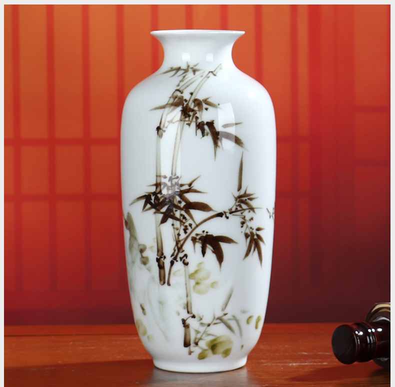 Bottle name plum by furnishing articles sitting room flower arrangement of jingdezhen ceramics decoration hand - made creative gifts