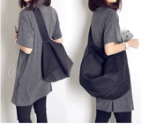 Трехмерная черная сумка на одно плечо подходит для мужчин и женщин, спортивная спортивная сумка для путешествий