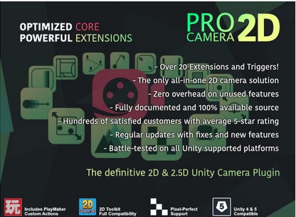 Unity Pro Camera 2D 2.9.7 Package Update Professional Camera and Video Camera System Tools Unity Pro Camera 2D 2.9.7 Package Update Professional Camera and Video Camera System Tools