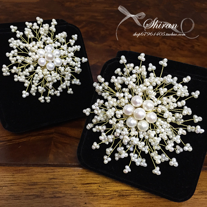 Broche femme en Nacre - Ref 1171594 Image 8