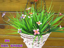 Artificial flowers flowers dried pastoral nostalgia grass happy flowers lucky flower Clover