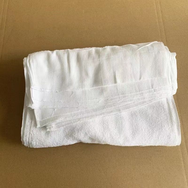 Authentic Stock of Old-Fashioned White Towels, Face Towels, Pure Cotton, New-Style Towels, Absorbent, Easy to Dry, Durable Labor Protection Towels