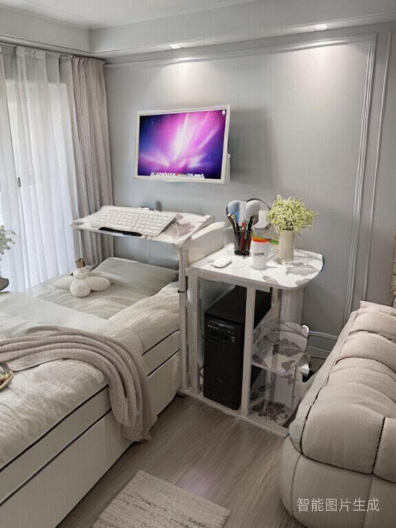 Popular Lazy Computer Desk, Hanging Desktop Home Desk, Bedside Table, Foldable, Adjustable Height, Mobile Desk, Laptop Bed Table Popular Lazy Computer Desk, Hanging Desktop Home Desk, Bedside Table, Foldable, Adjustable Height, Mobile Desk, Laptop Bed Table